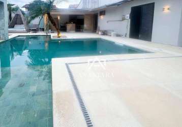 Casa com 4 dormitórios à venda, 300 m² por r$ 3.370.000,00 - barra da tijuca - rio de janeiro/rj