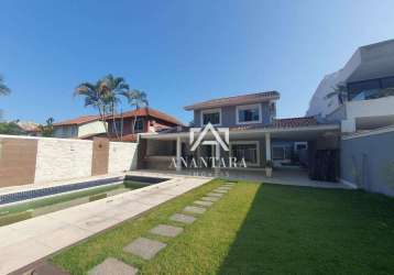 Casa no rio mar iv com 5 quartos para alugar - barra da tijuca