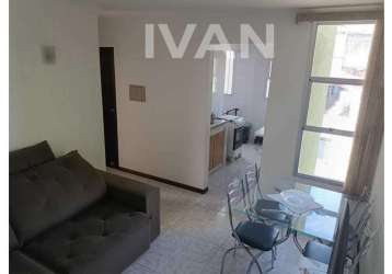 Apartamento para venda em jacareí, parque santo antônio, 2 dormitórios, 1 banheiro, 1 vaga