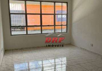 *** centro de guarulhos - sala comercial com 50 m² frente para lojas cem ***