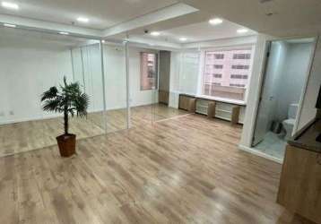 Sala coimercial com 37 metros com armários no office mercure  centro de guarulhos