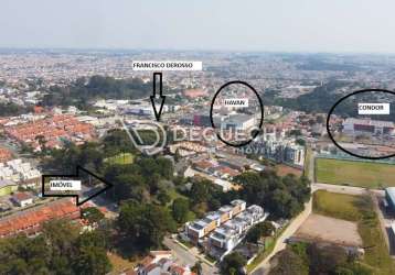 Terreno à venda na rua desembargador antônio de paula, 3888, alto boqueirão, curitiba por r$ 3.950.000