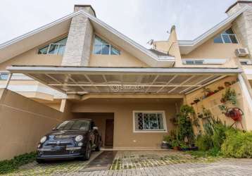 Casa em condomínio fechado com 5 quartos à venda na rua capitão joseph pereira quevedo, mercês, curitiba, 179 m2 por r$ 960.000