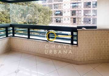 Apartamento com 4 dormitórios, 3 suítes à venda, 256 m² por r$ 1.960.000 - boqueirão - santos/sp