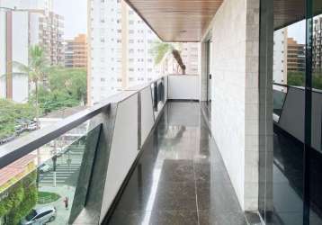 Apartamento com 4 dormitórios à venda, 294 m² por r$ 2.000.000,00 - vila rica - santos/sp