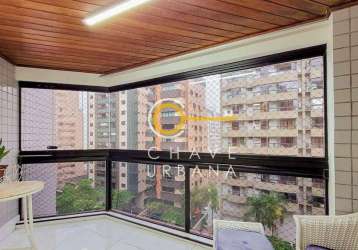 Apartamento com 2 dormitórios à venda, 120 m² por r$ 1.350.000,00 - aparecida - santos/sp