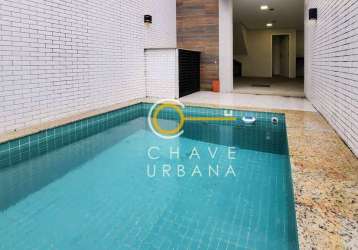 Casa à venda, 100 m² por r$ 859.000,00 - campo grande - santos/sp