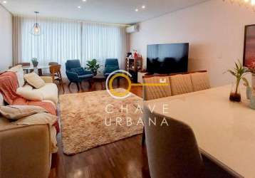 Apartamento à venda, 189 m² por r$ 1.380.000,00 - gonzaga - santos/sp