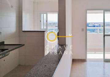 Apartamento com 2 dormitórios à venda, 69 m² por r$ 420.000,00 - guilhermina - praia grande/sp