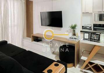 Apartamento com 2 dormitórios à venda, 70 m² por r$ 500.000,00 - aviação - praia grande/sp