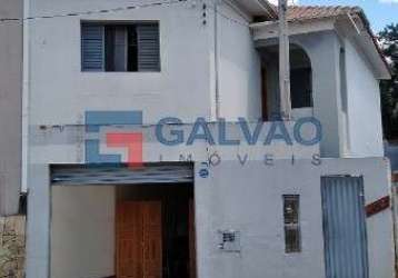 Casa com salão comercial à venda no bairro vila municipal em jundiaí - sp