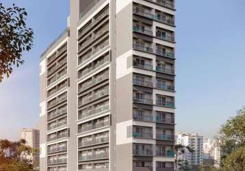 Apartamento com 1 quarto à venda na itapiru, 154, mirandópolis, são paulo, 24 m2 por r$ 311.200