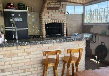 Cobertura com 4 dormitórios à venda, 141 m² por r$ 1.095.000,00 - jardim - santo andré/sp