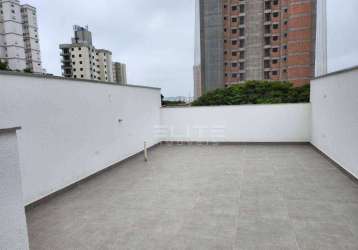 Cobertura com 3 dormitórios à venda, 164 m² por r$ 950.000,00 - campestre - santo andré/sp