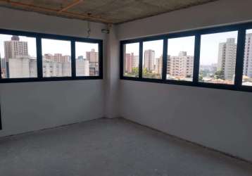 Sala à venda, 37 m² por r$ 330.000,00 - vila assunção - santo andré/sp