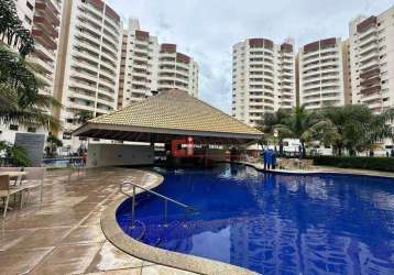 Cota - apartamento resort royal em thermas dos laranjais, 1 dormitório à venda, 40 m² por r$ 90.000 - parque das águas - olímpia/sp