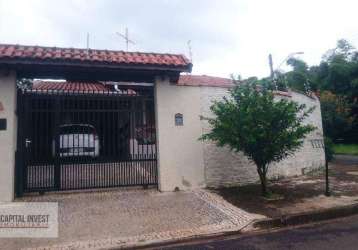 Casa residencial à venda, jardim botânico, jaguariúna.