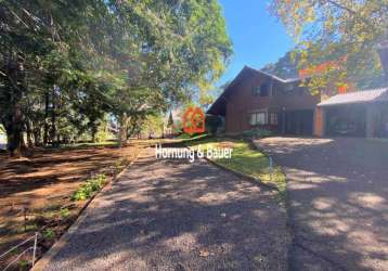 Casa com o requinte projeto blockhaus em ivoti/rs