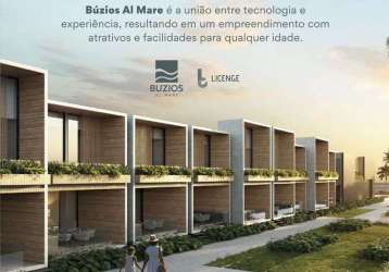 Búzios al mare litoral sul, praia de tabatinga. sala, cozinha, 4 suítes, 222m2