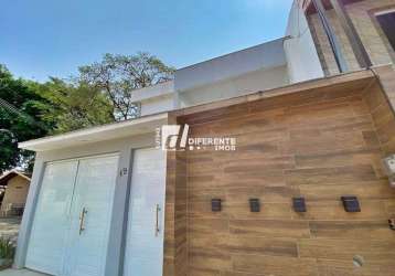 Casa com 2 dormitórios à venda, 90 m² por r$ 420.000,00 - luz - nova iguaçu/rj