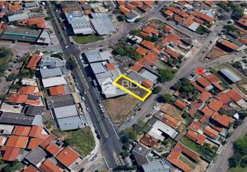 Terreno comercial à venda na avenida lino buzatto, 385, jardim pinheiros, valinhos por r$ 360.000