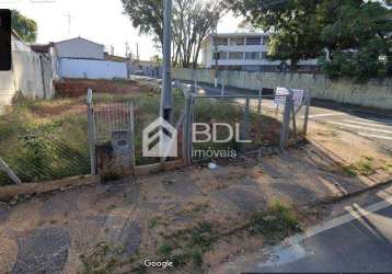 Terreno comercial à venda na cônego pedro bonhomme, 2203, taquaral, campinas por r$ 799.000