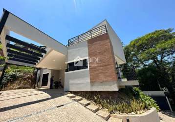 Casa em condomínio fechado com 4 quartos à venda na rua lourenço dal porto, 545, jardim atibaia (sousas), campinas, 288 m2 por r$ 2.990.000