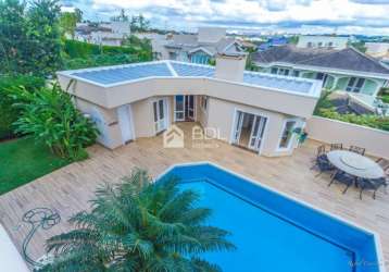 Casa em condomínio fechado com 5 quartos à venda na rua taperebá, 26, loteamento alphaville campinas, campinas, 626 m2 por r$ 3.080.000