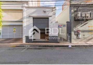 Casa comercial com 1 sala à venda na rua ferreira penteado, 977, centro, campinas, 93 m2 por r$ 399.000