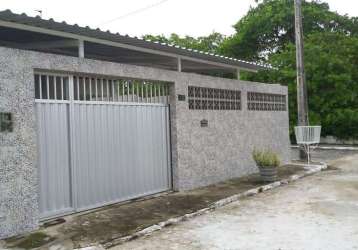 Casa para venda em igarassu, sítio dos marcos, 3 dormitórios, 1 banheiro, 2 vagas