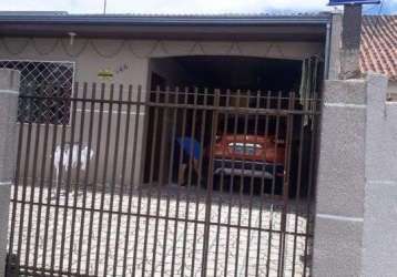 Casa para venda em curitiba, campo de santana, 1 dormitório, 1 banheiro