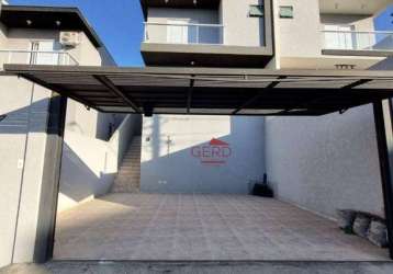 Casa com 3 dormitórios, 122 m² - venda por r$ 750.000,00 ou aluguel por r$ 5.000,00/mês - portal dos ipês ii - cajamar/sp