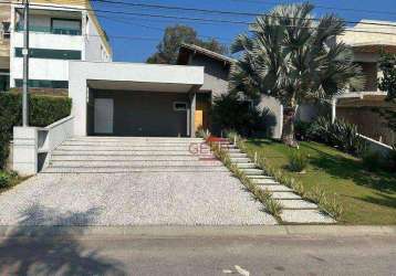 Moderna casa térrea  no reserva santa maria – 3 suítes, piscina e espaço gourmet:  jandira, sp