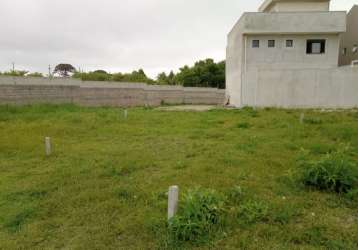 Excelente terreno em condomínio fechado em são josé dos pinhais!