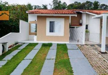 Condomínio terra nova - casa com 2 dormitórios à venda, 83 m² por r$ 458.000 - jardim wanel ville iv - sorocaba/sp