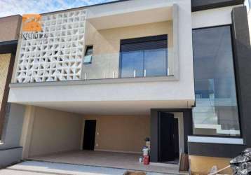 Condomínio sunlake - casa com 3 dormitórios à venda, 207 m² por r$ 1.450.000 - morros - sorocaba/sp