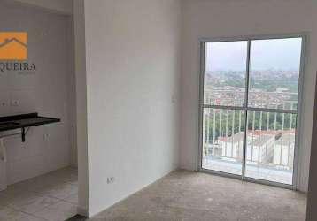 Residencial monte castelo - apartamento com 2 dormitórios à venda, 47 m² por r$ 350.000 - loteamento dinorá rosa - sorocaba/sp