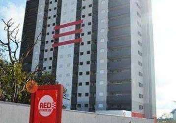 Condomínio red sorocaba - apartamento com 1 dormitório para alugar, 44 m² por r$ 2.625/mês - jardim américa - sorocaba/sp