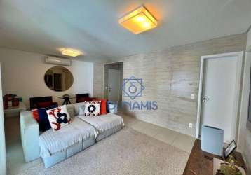 Apartamento à venda, 134 m² por r$ 1.400.000,00 - vila luis antônio - guarujá/sp