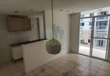 Apartamento para venda em rio de janeiro, anil, 2 dormitórios, 1 banheiro, 1 vaga