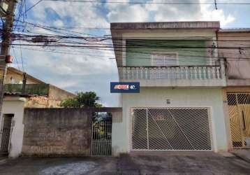 Sobrado com 3 quartos em terreno 10x25, sendo meio lote terreno limpo no carmela i em guarulhos, sp