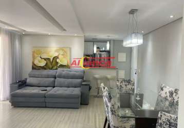 Apartamento 2 dormitórios sendo 1 suite 86m² - centro - guarulhos/sp