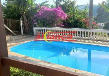 Chacara em atibaia com 02 dorm, 01 banheiro, piscina