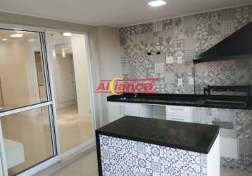 Apartamento com 4 dormitórios sendo 1 suiteà venda, 100m² - jardim flor da montanha - guarulhos/sp