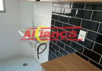 Apartamento com 2 dormitórios à venda, 42m² - água chata - guarulhos/sp.