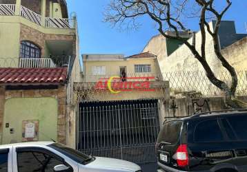 Casa com 2 quartos, até 3 vagas (carros p) e quintal na vila rosália em guarulhos, sp