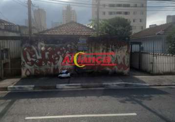 Terreno bem localizado no centro de guarulhos .