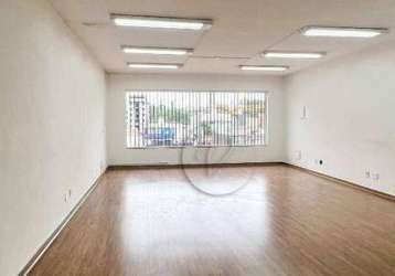 Sala para alugar, 43 m² por r$ 2.672,00/mês - jardim - santo andré/sp