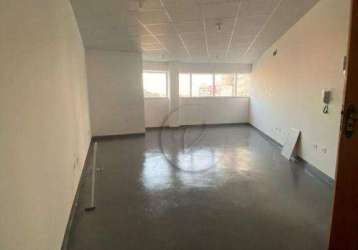 Sala para alugar, 42 m² por r$ 1.650,00/mês - casa branca - santo andré/sp