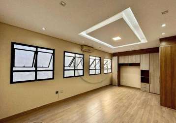 Sala para alugar, 60 m² por r$ 1.800,01/mês - casa branca - santo andré/sp